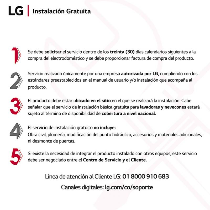 LG Lavasecadora 16Kg / 8Kg