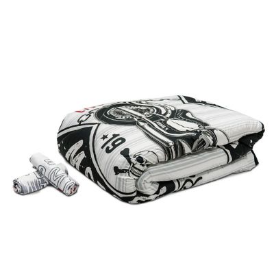 Acolchado Panel Print Cama Doble 3 Piezas - Moto Realtex Ac-007