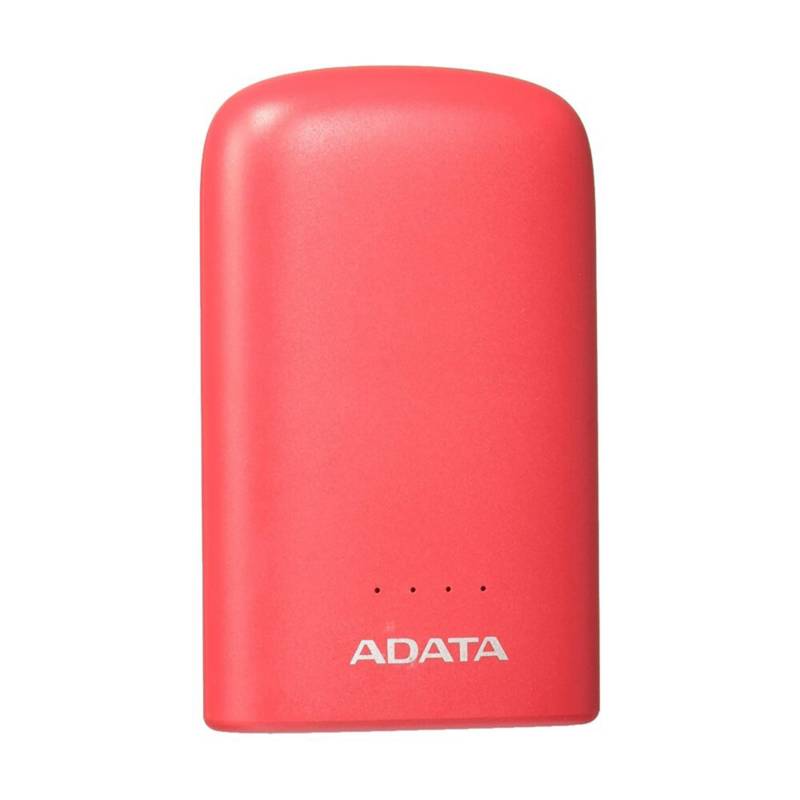 ADATA - Power Bank Adata P10050V Capacidad 10050 mah Rojo
