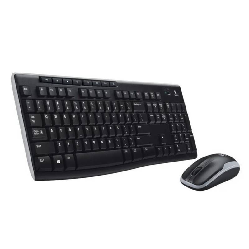 LOGITECH - Combo inalámbrico logitech mk270 teclado y mouse