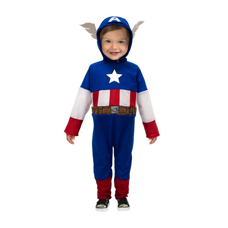 Marvel - Disfraz de bebé Capitán América