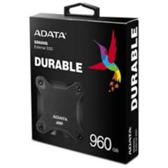 Adata - Disco duro ssd externo adata antigolpes  960 gb