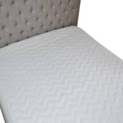 HOGARETO - Protector colchón cama extradoble/queen 160x190