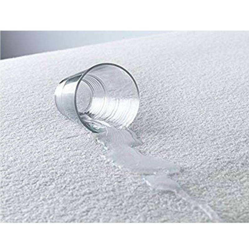 HOGARETO - Protector colchón impermeable cama sencilla