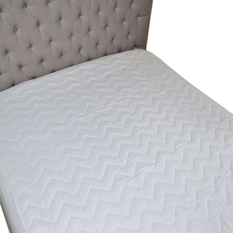 HOGARETO - Protector colchón cama semidoble 120x190