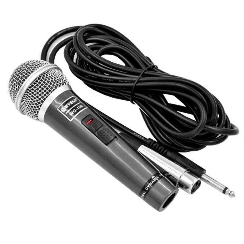 Danki - Microfono alambrico wvngr cable dinamico 80 hz neg
