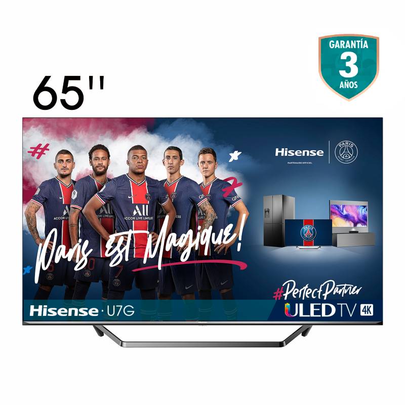 HISENSE - Televisor Hisense 65 pulgadas ULED 4K Smart TV