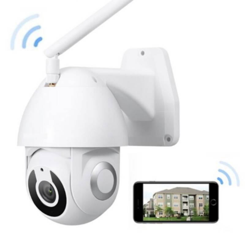 Cámara seguridad ip robótica 1080p 360° domo | falabella.com