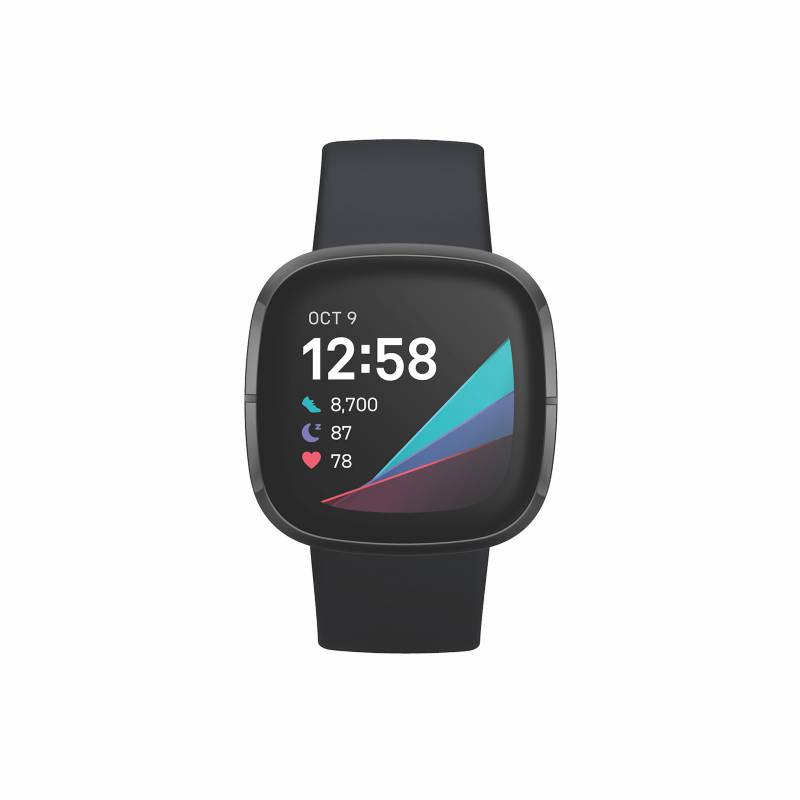 Fitbit - Fitbit Sense Smartwatch Lunar