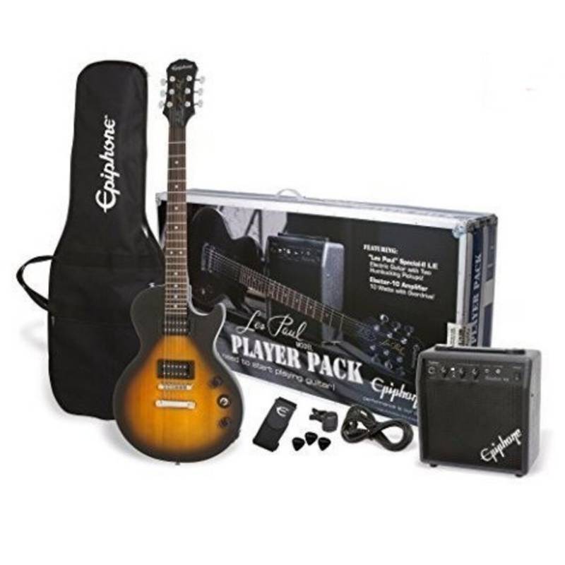 Epiphone - Guitarra elec epiphone ppeg-egl1vsch1 les p py kit