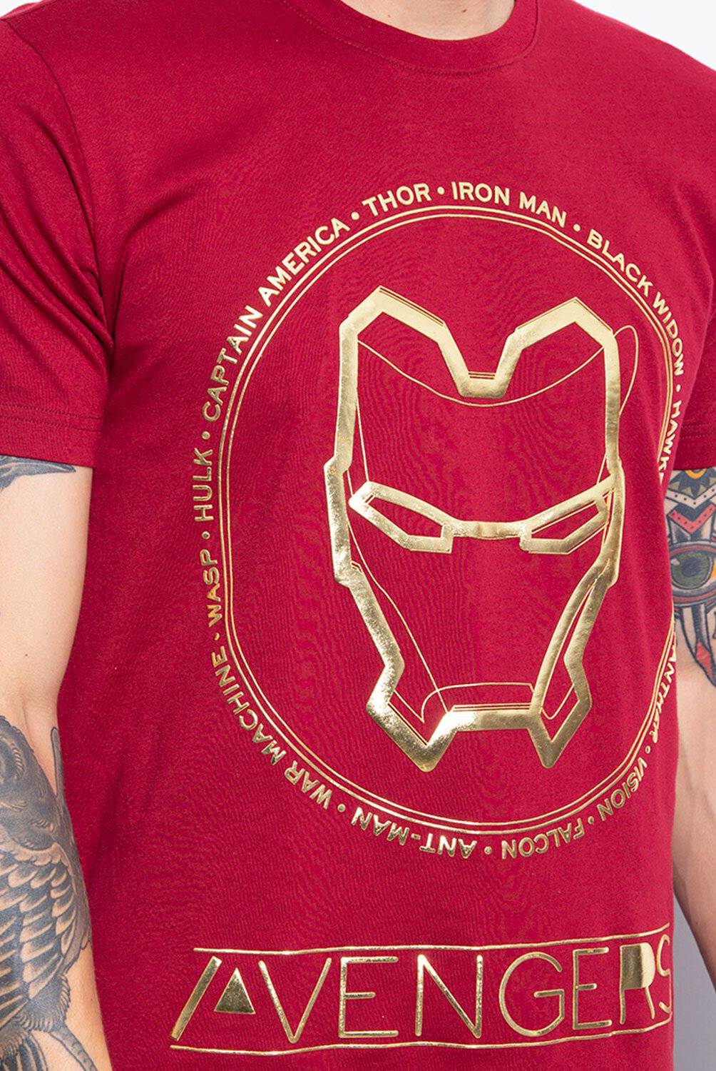 Marvel - Camiseta Hombre Avengers Movies