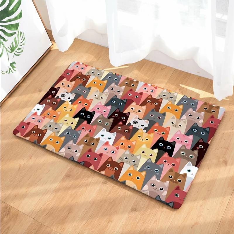 My Home Store - Tapete Digital Cats 60 X 90
