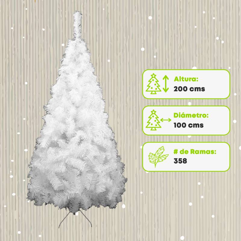 Navilandia Árbol Navidad 200 cm 358 Ramas | Falabella.com