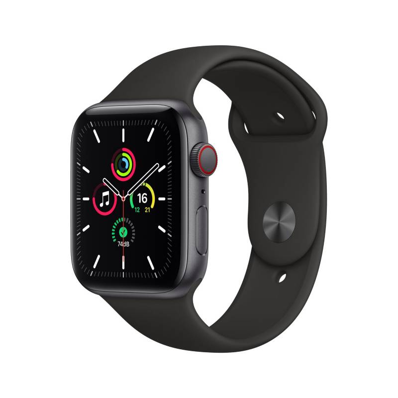 Apple - Apple Watch SE (GPS + Cellular) 44 mm