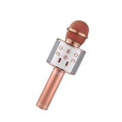 GENERICO - Micrófono speaker color oro rosa ref. Ws-858