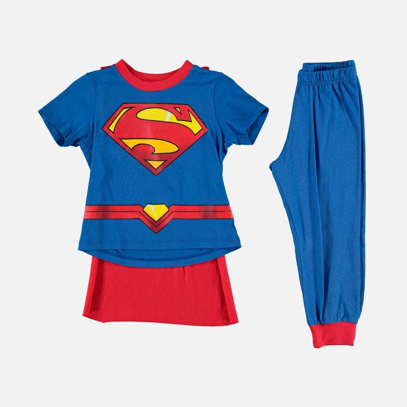 Potencial Juntar Económico Pijama Con Capa Caminador Superman Dc Comics | falabella.com