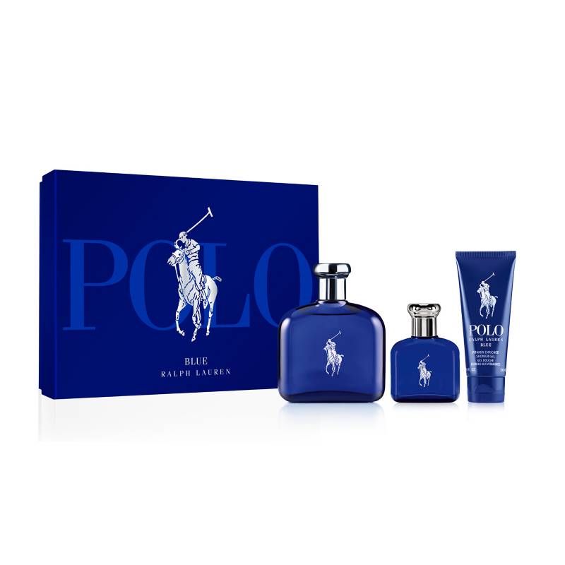RALPH LAUREN - Set de Perfume Polo Ralph Lauren Polo Blue Eau de Toilette Hombre