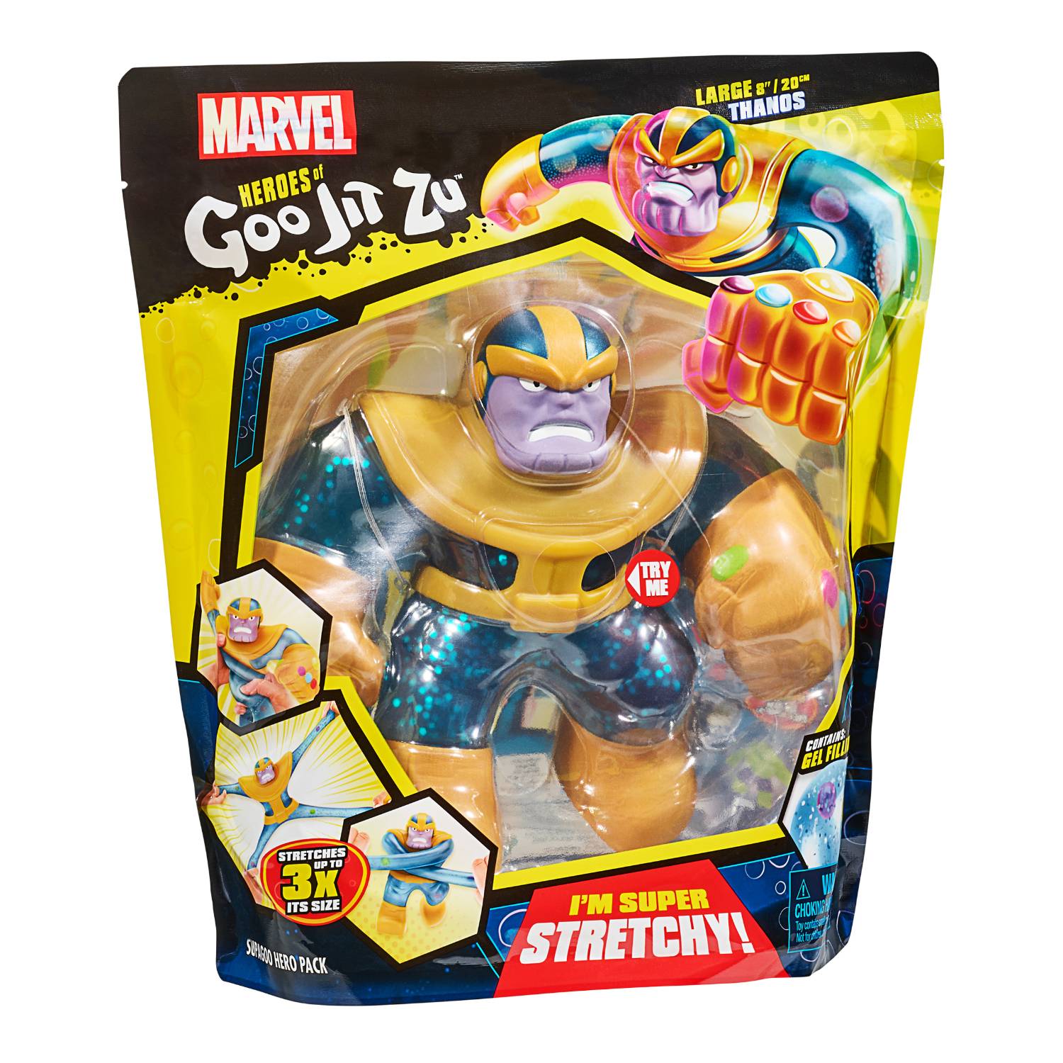 Goo Jit Zu Héroe Marvel de Lujo Thanos 12 GOO JIT ZU
