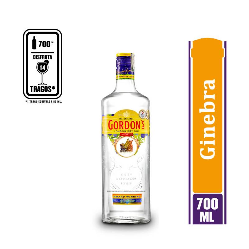 Gordon's - Licor Gordon's Drive Gin 700 ml
