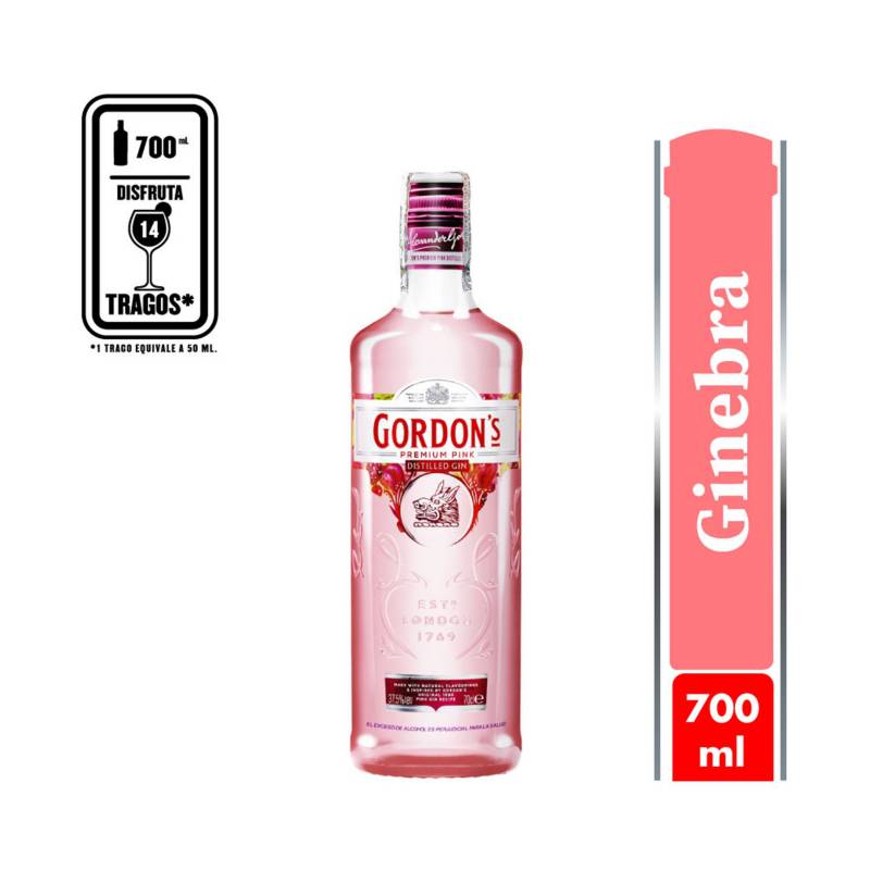 Gordon's - Licor Gordon's Pink 700 ml