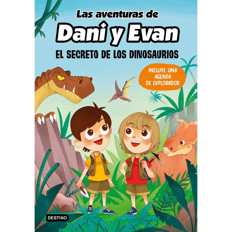 Editorial Planeta - El secreto de los Dinosaurios  - Dani y eva