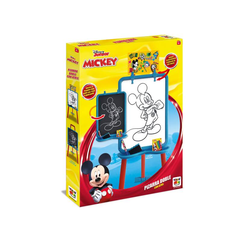 Mickey - Didáctico Mickey Juguetes Pizarra Blanco y Negro