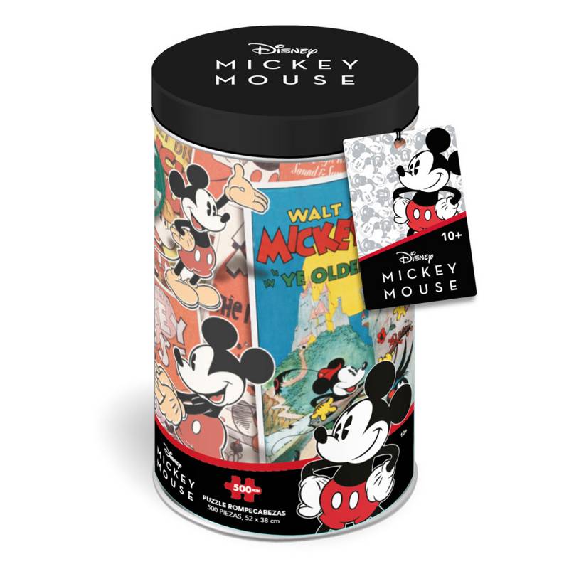 MICKEY MOUSE - Rompecabezas Mickey 500 Piezas Tubo Love