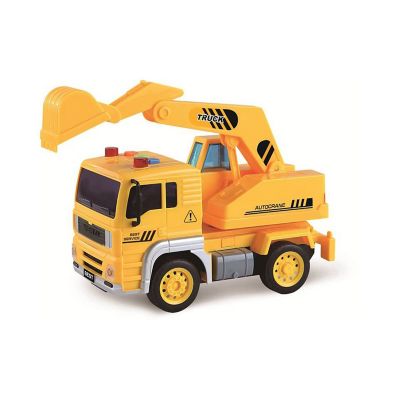 Camion Esc. 1:16 Fricc. C/Luz Y Sonido Pala Mecanica Toyng Ap-310-D