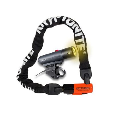 Cadena Para Bicicleta Evolution 1090 + Luz 150 Kryptonite