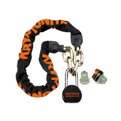 Cadena Para Bicicleta Chain & Moly + Tuerca 3/8 Kryptonite Evolution