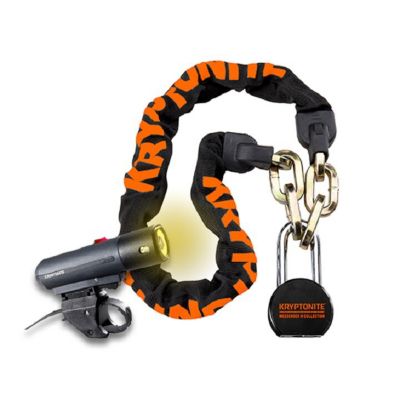 Cadena Para Bicicleta Chain & Moly + Luz 500 Kryptonite Evolution