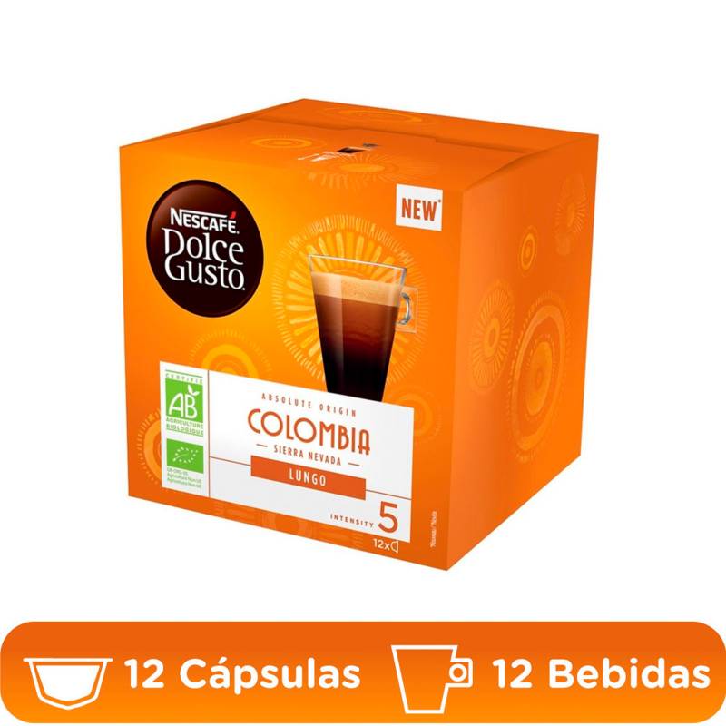  - Nescafé® Dolce Gusto® Colombia 12 Cápsulas - 12 Bebidas