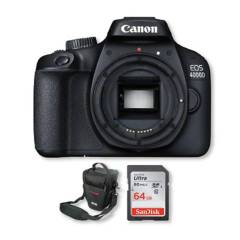 Canon - Canon 4000d sólo cuerpo + memoria 64gb + bolso