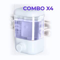 Energy Plus - Combo X4 Dosificador Gel O Jabón 500Cc Energy Plus