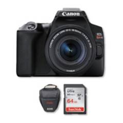 Canon - Canon sl3 4k lente 18-55mm + memoria 64gb + bolso