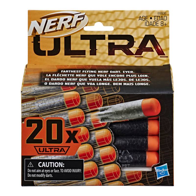 NERF - Lanzador Nerf Ultra Repuesto De 20 Dardos Ultra