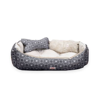 Cama Mascota Galaxy 60X70 Gris Guamba Mediana