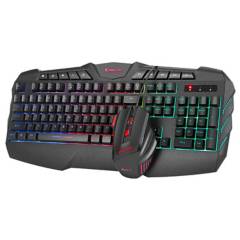Xtrike Me - Combo Teclado Y Mouse Gamer 7 Colores Kit Gaming