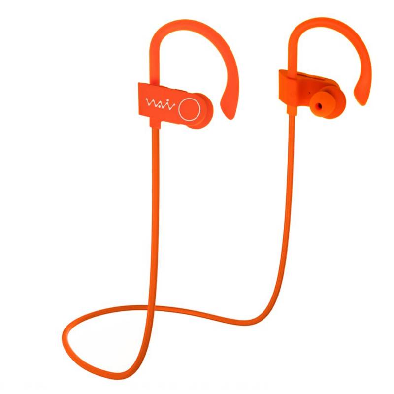  - Audífonos bluetooth 4.1 electric orange waiv activ