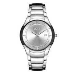 Loix - Reloj loix hombre plateado/blanco ref. L2029-5