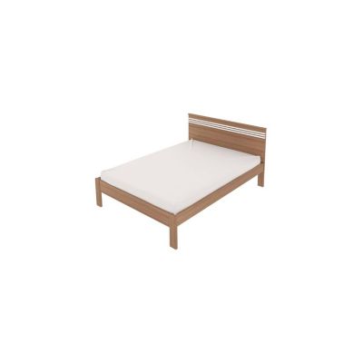 Cama semi doble wesley, cobre, 120 incluye tendido de tablones