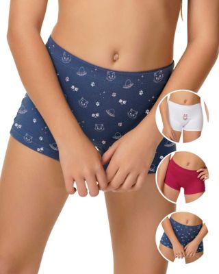 Tanga hilo paquete x3 para mujer en algodón REYMON