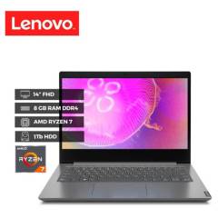 LENOVO - Combo Portátil Lenovo V14-ARE Ryzen 7 RAM 8GB 1TB HDD  14 Free Dos  Antivirus