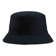 VELBROS - Gorro Pesquero Pescador Bucket Hat Sombrero Hombre Mujer Sol - Negro