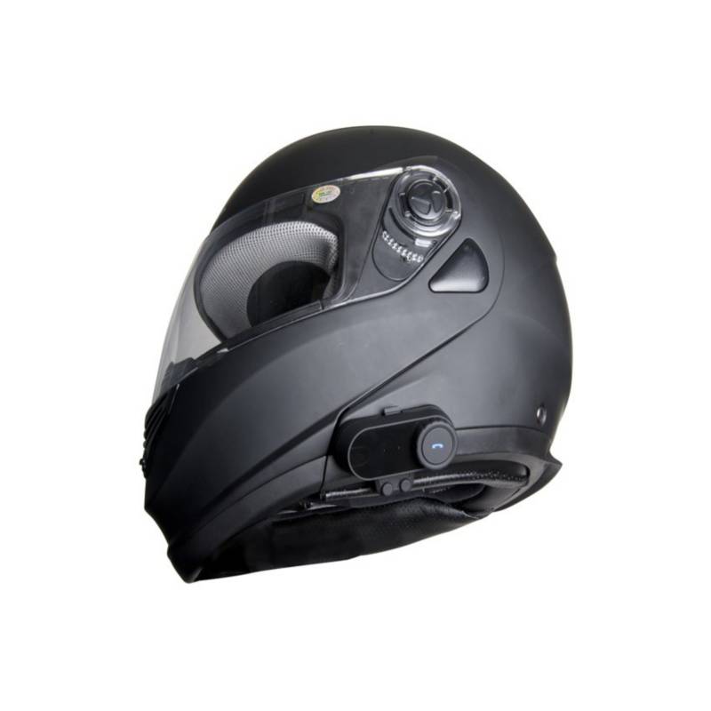 TCOM VB 2-Riders 800M Casco de comunicación de casco de motocicleta,  intercomunicador Bluetooth casco, interfono impermeable Motobike