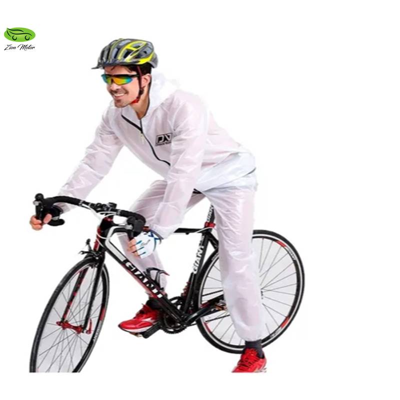 Impermeable para bicicleta chaqueta pantalón 100 impermeable BIKE STYLE