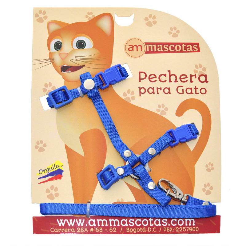 Pechera Para Gato Multicolor Am Plasticos Ltda 5535