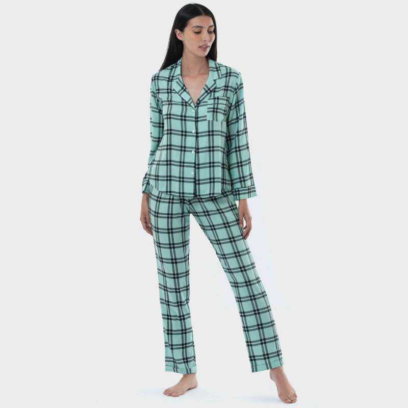 Pijama Mujer Noite Cuadros NOITE falabella.com