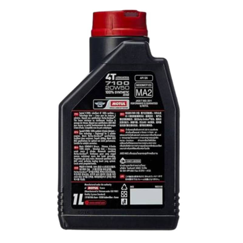 Aceite Motul 7100 10w40 Sintético GENERICO