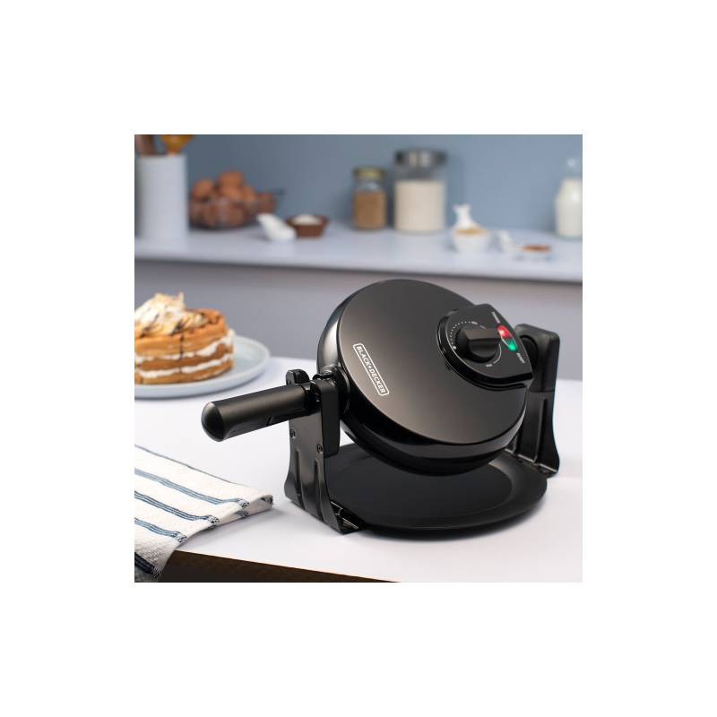 Wafflera Giratoria Black & Decker - WM1000B - Tiendasjumbo.co